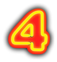 Neon Numerals-4