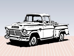 Old Truck Sketch