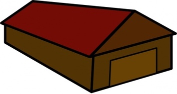 Perspectival House clip art