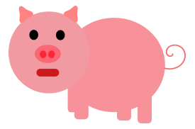 Pink pig