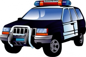 Police Car clip art