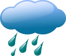 Rain Cloud clip art