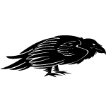 Raven Free Vector