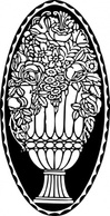 Roses Ornament clip art