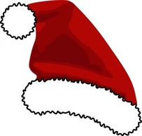 Santa Cap clip art