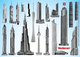 Skyscraper Vector Pack 1