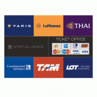 Star Alliance Ticket Office Sign