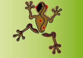 Tree Frog Vector