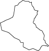 Vector Map Of Iraq