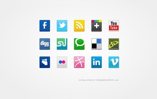 Vector Social Media Icons