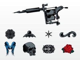 Vector Tattoo Set