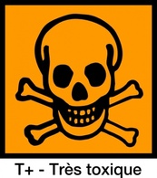 Very Toxic Sign Symbol clip art