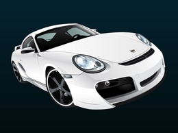 White Porsche