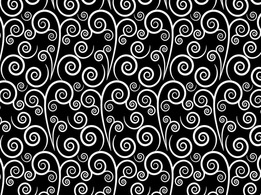 White Swirls Vector