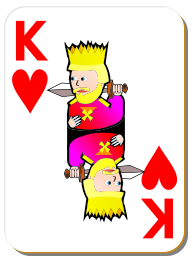 White Deck: King of Hearts